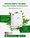 Philips SimplyGo Mini Çift Bataryalı Taşınabilir Oksijen Konsantratörü