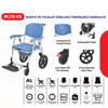 RESPİROX RLTS-03 BANYO ÖZELLİKLİ İTHAL SEYYAR TUVALET