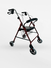 RESPİROX RR-01 4 TEKERLİ ROLATÖR (6 İNÇ TEKER) - SEPETLİ