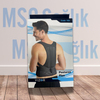 VİZOR Posturex Dik Duruş Korsesi Standart Beden Siyah
