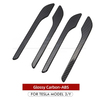 Tesla Model Y/3 Carbon Fiber Kapı Kolu Koruması 