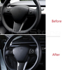Tesla Model Y/3 Karbon Direksiyon Kaplaması