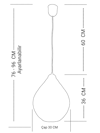 30 Cm X 36 Cm X 96 Rustik Jüt Halatlı Sarkıt Lamba Avize Keten Ip Başlık Küre Top Sarkıt Avize Damla