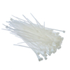 Plastik Kablo Bağı Cırt Kelepçe 100 Mm X 2.5 Mm Beyaz 20 Adet