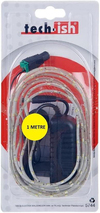 Serit Led Extra 1 Metre İç Merkan Trafolu  Set Kırmızı 