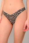 AMARELLEOrta BelCapetown Leopar Desenli Orta Belli Bikini Alt