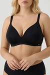 AMARELLESütyenSienna Siyah Comfort Bra Büyük Beden Toparlayıcı Sütyen- Balensiz, Dolgusuz, Kalın Askılı