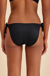 Bali Siyah Yandan Bağlamalı Bikini Alt