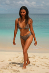 Capetown Leopar Desenli Toparlayıcı Bikini Altı