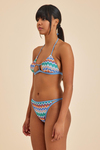 Hawaii Bralet Bikini Üst Mavi