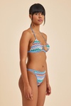 Hawaii Bralet Bikini Üst Mavi