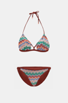 Hawaii Mocha Balensiz Üçgen Bralet Bikini Takım