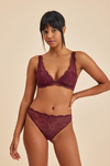 Roma Bordo Dantelli Slip Külot