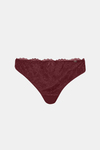 Roma Bordo Dantelli Slip Külot