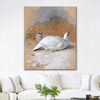 A brace Of Ptarmigan In The Snow by Archibald Thorburn as Art Print