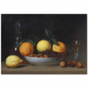 A Dessert by Raphaelle Peale as Art Print