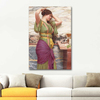 A Fair Reflection by John William Godward as Fine Art Print