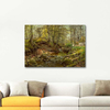 A Forest Stream by Peder Mørk Mønsted as Art Print