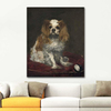Edouard Manet Kral Charles Spaniel Kanvas Tablo