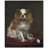 Edouard Manet Kral Charles Spaniel Kanvas Tablo