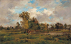 A Lake in a Clearing by Pierre Emmanuel Damoye