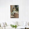 A Looking out o'Window by Sir Lawrence Alma-Tadema as Art Print