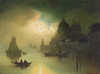 A Moonlit Night Over Venice by Karl Kaufmann