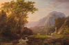 A Mountainous Summer Landscape by Johann Bernard Klombeck as Fine Art Print