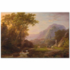 A Mountainous Summer Landscape by Johann Bernard Klombeck as Fine Art Print