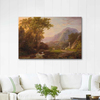 A Mountainous Summer Landscape by Johann Bernard Klombeck as Fine Art Print