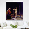 A Roman Slave Market by Jean Leon Gerome as Fine Art Print