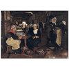 Peder Severin Krøyer Concarneau Sardunya Konserve Fabrikası Kanvas Tablo