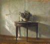 Carl Vilhelm Holsoe İç Mekanda Gün Işığı Kanvas Tablo