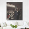 A Theater Audience by Honore Daumier as Art Print