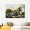 A Watermill by Meindert Hobbema as Fine Art Print