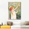 Alphonse Mucha Absinthe Robette Kanvas Tablo