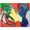 Karel Appel Soyut Kompozisyon Kanvas Tablo