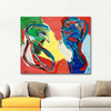 Karel Appel Soyut Kompozisyon Kanvas Tablo