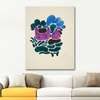 Abstraction Based On Flower Forms III by David Kakabadze as Fine Art Print
