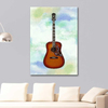 Acoustic Guitar as Art Print