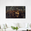 Adolph von Menzel The Iron Rolling Mill Art Print