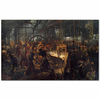 The Iron Rolling Mill by Adolph von Menzel