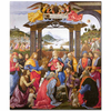 Domenico Ghirlandaio İsa'ya Hayranlık Kanvas Tablo