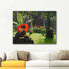 Afternoon in the Cluny Garden by Charles Courtney Curran as Art Print