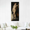 Allegorical Female Figure with Mirror by Hans Baldung Grien as Fine Art Print