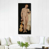 Allegorical Female Figure with Songbook by Hans Baldung Grien as Fine Art Print