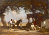 An Arab Encampment by Gustave Achille Guillaumet