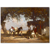 An Arab Encampment by Gustave Achille Guillaumet as Fine Art Print