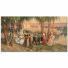 An Egyptian Procession by Frederick Arthur Bridgman as Art Print