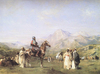 An Encampment In the Atlas Mountains by Eugene Fromentin